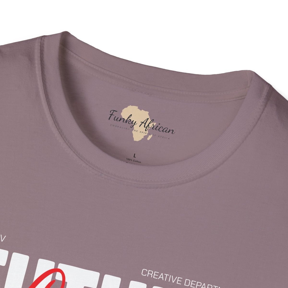 Create your future unisex softstyle tee Funky African