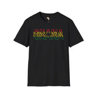Ghana text unisex softstyle tee