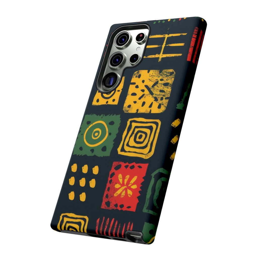 African Print Samsung Galaxy Tough Case Funky African