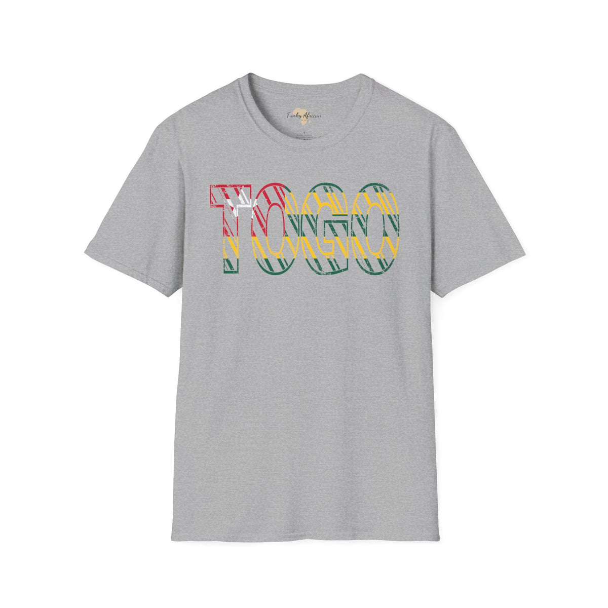 Togo text unisex softstyle tee Funky African
