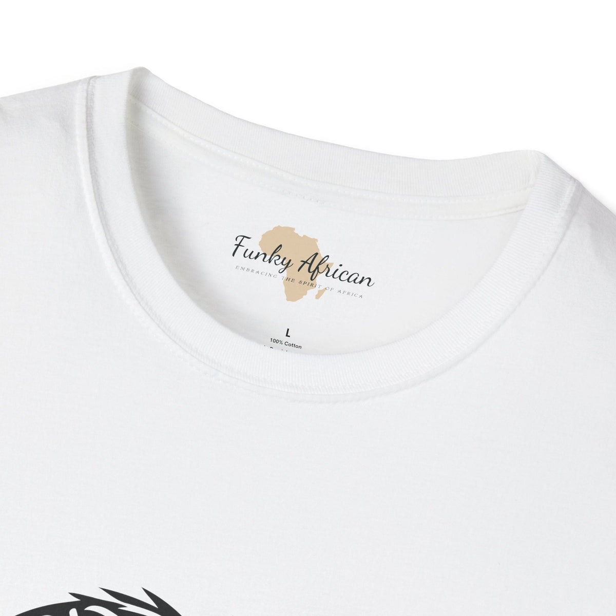 Angel graffiti unisex softstyle tee Funky African