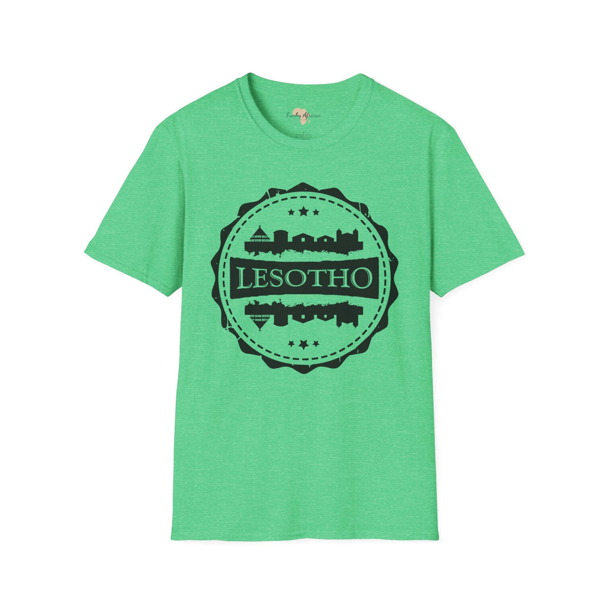 Lesotho Stamp unisex tee Funky African