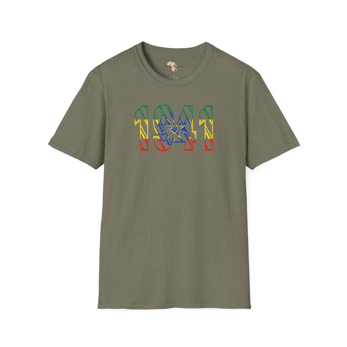 Ethiopia year unisex softstyle tee Funky African
