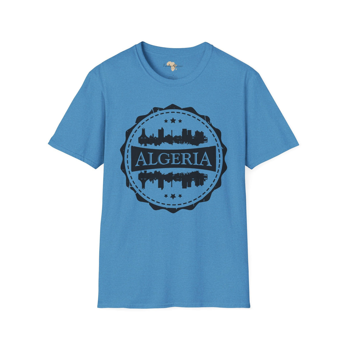 Algeria Stamp unisex tee Funky African