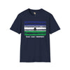 Lesotho strip unisex softstyle tee