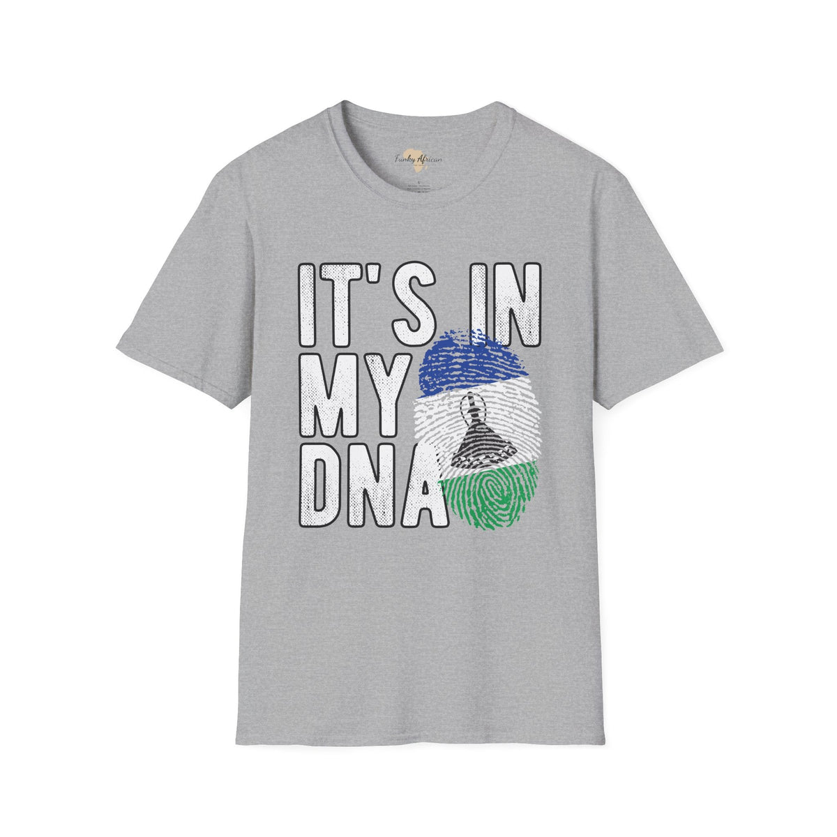 it's in my DNA unisex tee - Lesotho Funky African