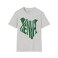 Kenya cut unisex softstyle tee