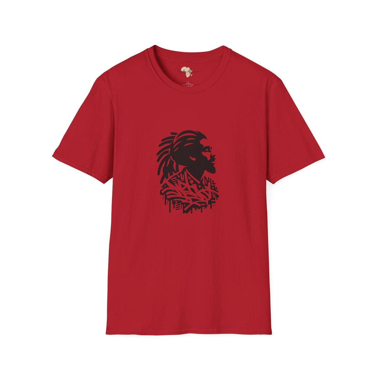 Funky graffiti unisex softstyle tee Funky African