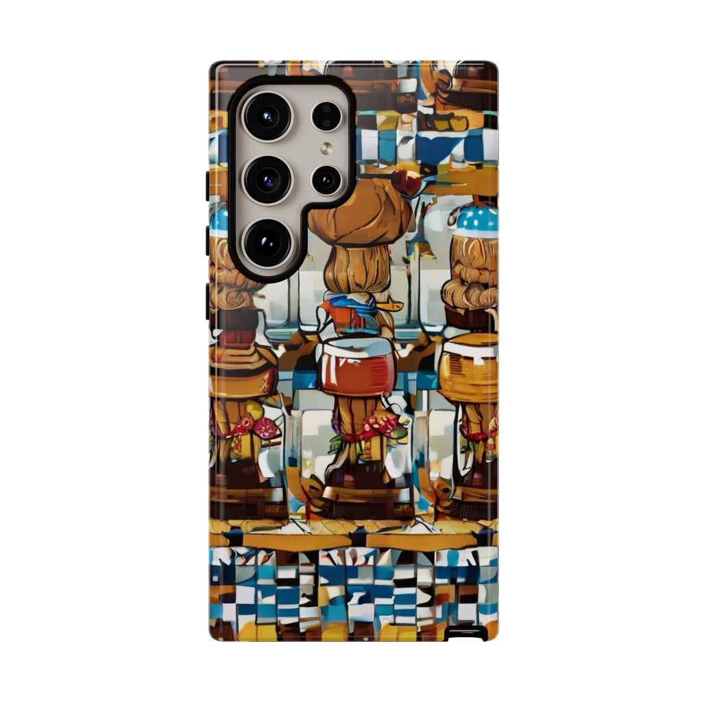African Print Samsung Galaxy Tough Case Funky African