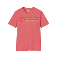 Mozambique text unisex softstyle tee