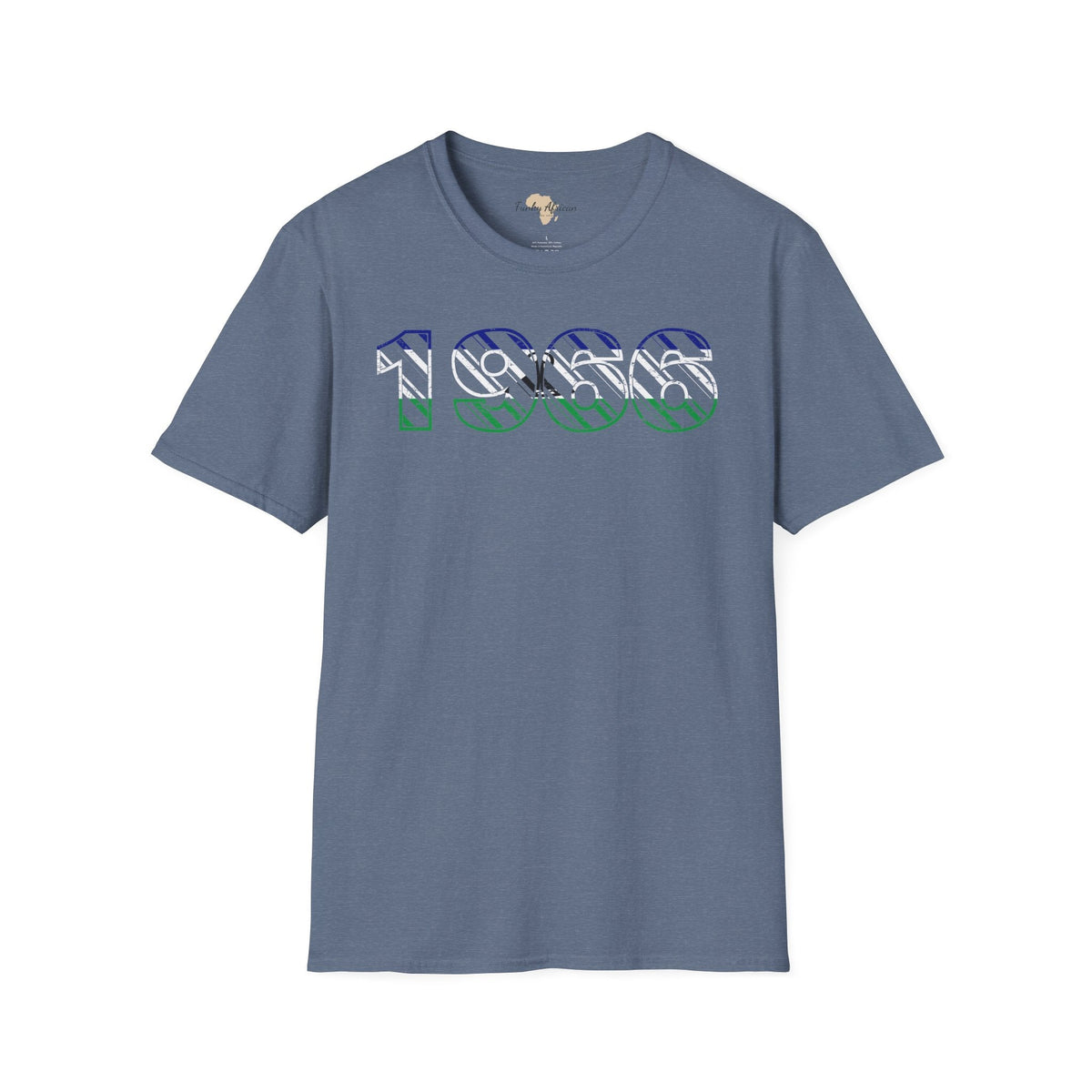 Lesotho year unisex softstyle tee Funky African