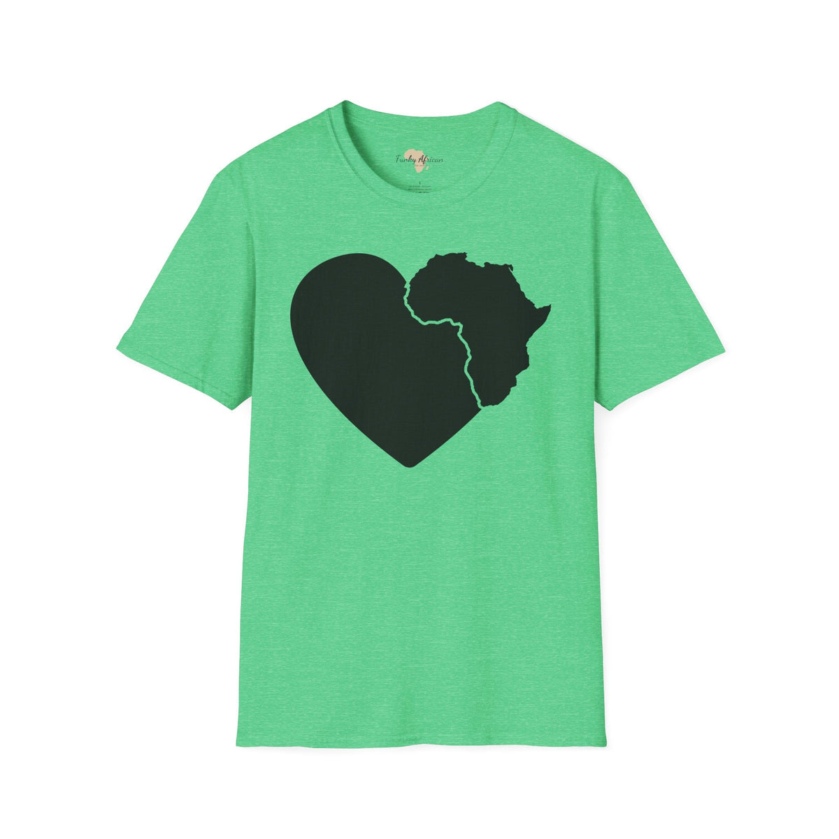 Love, Africa graffiti unisex softstyle tee Funky African