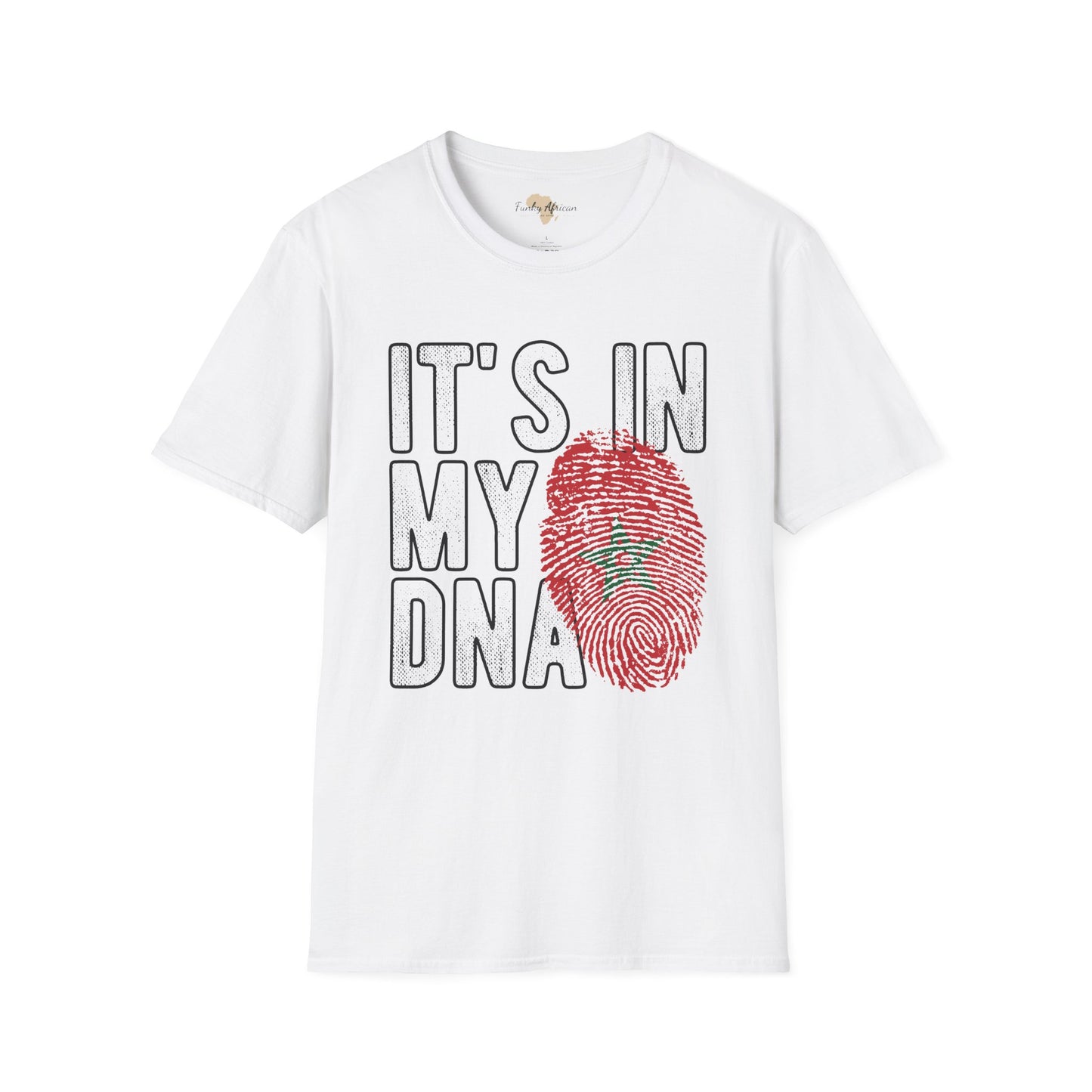it's in my DNA unisex tee - Morocco