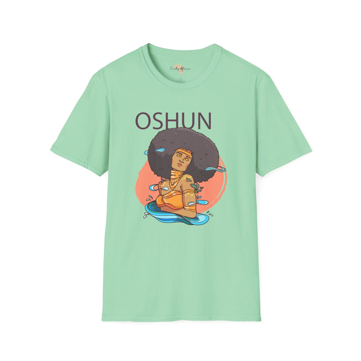 Oshun unisex softstyle tee Funky African