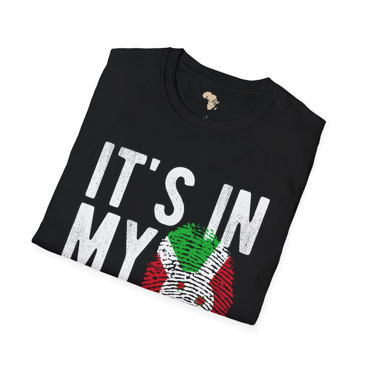 it's in my DNA unisex tee - Burundi