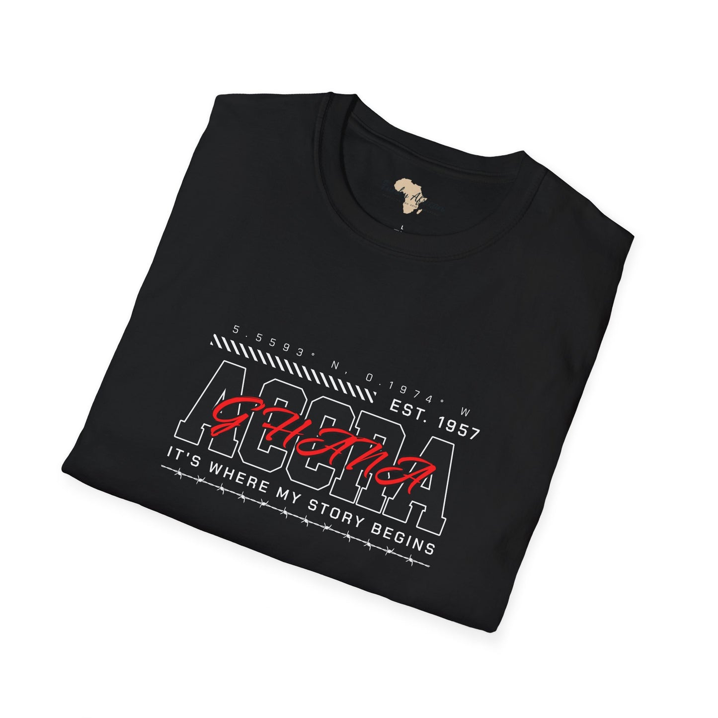 Accra Ghana unisex softstyle tee