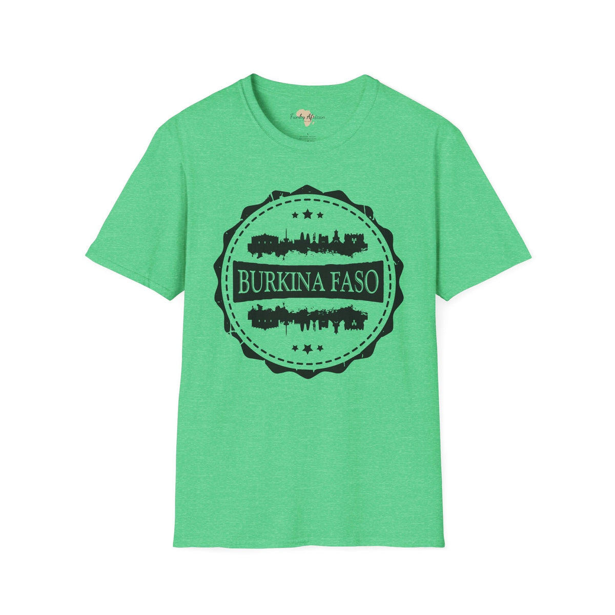 Burkina Faso Stamp unisex tee Funky African