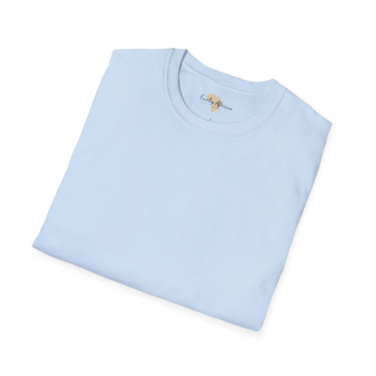 Blank unisex softstyle tee Funky African