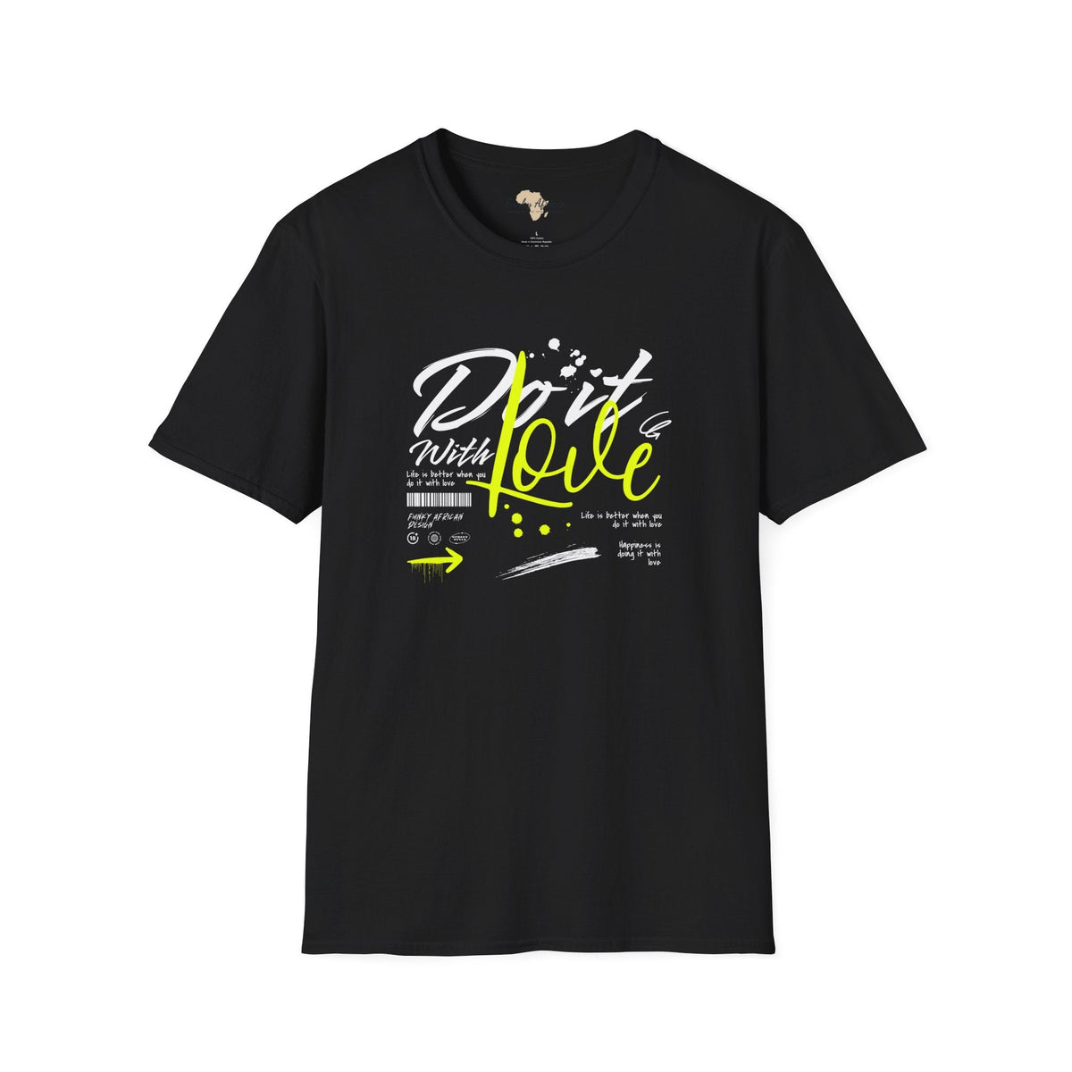 Do it with love unisex tee Funky African