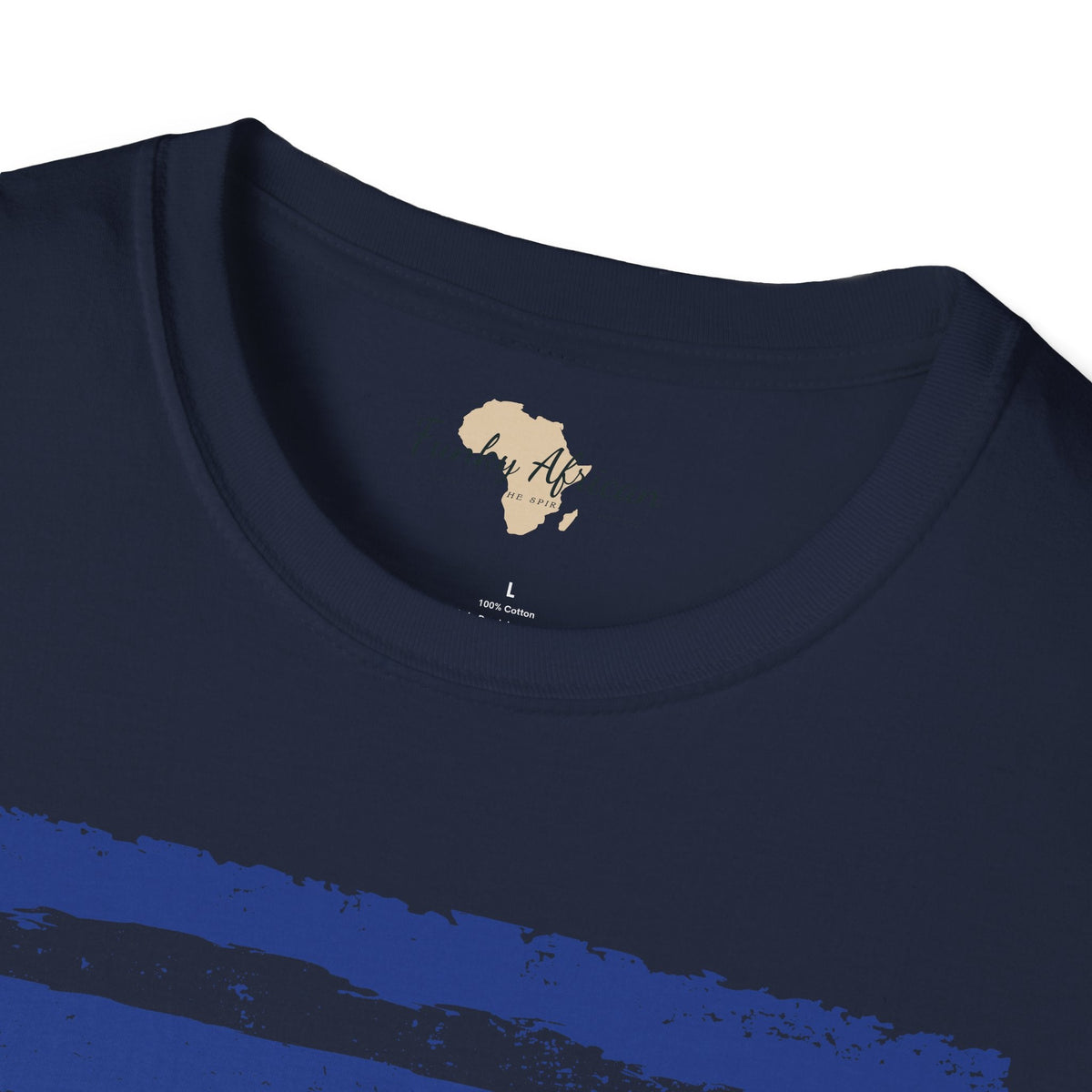 Cabo Verde strip unisex softstyle tee Funky African