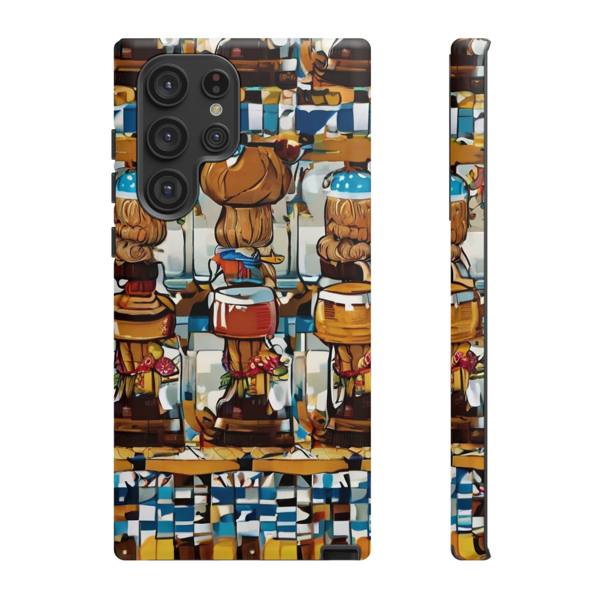 African Print Samsung Galaxy Tough Case Funky African