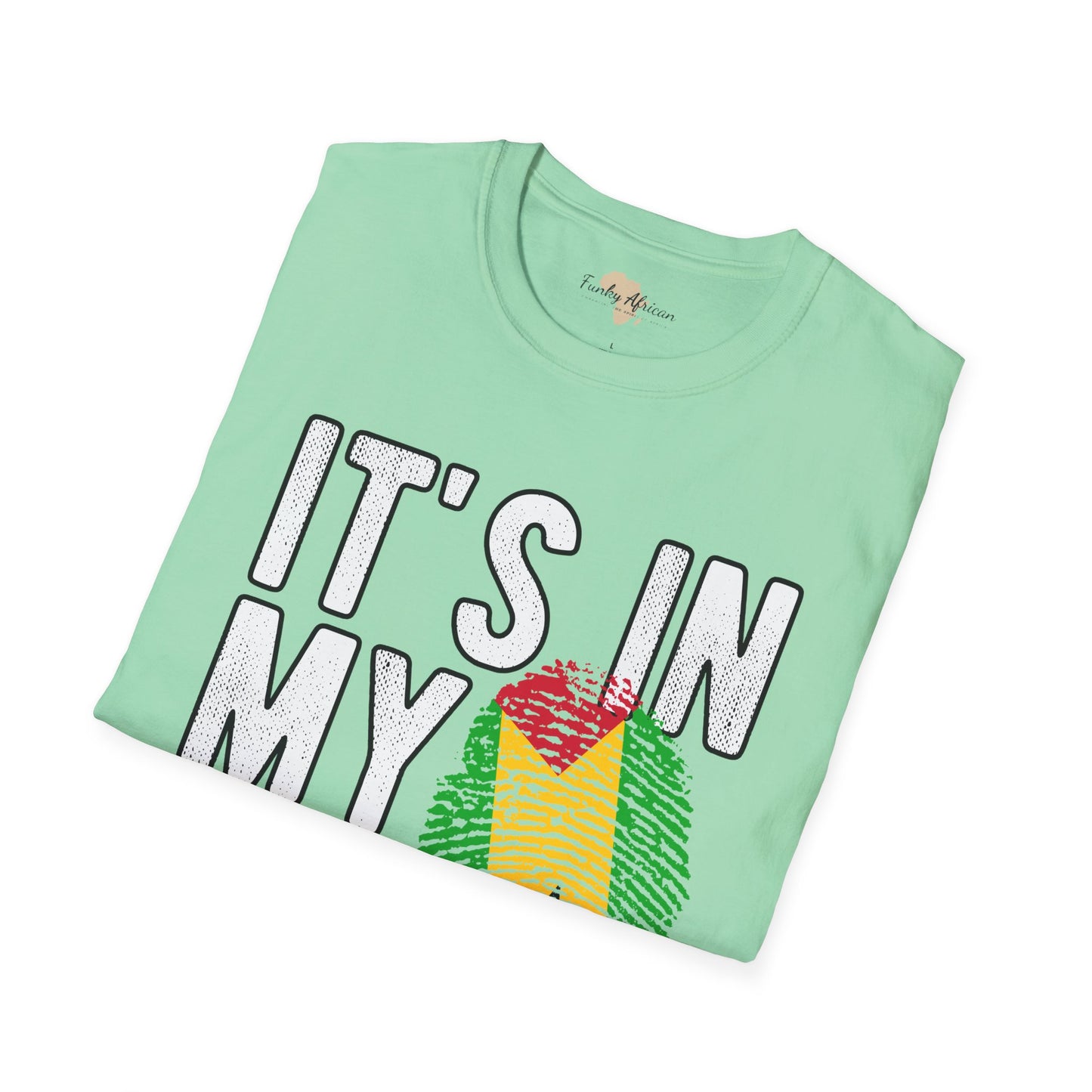 it's in my DNA unisex tee - São Tomé and Príncipe