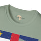 Central African Republic strip unisex softstyle tee