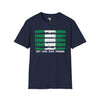 Nigeria strip unisex softstyle tee