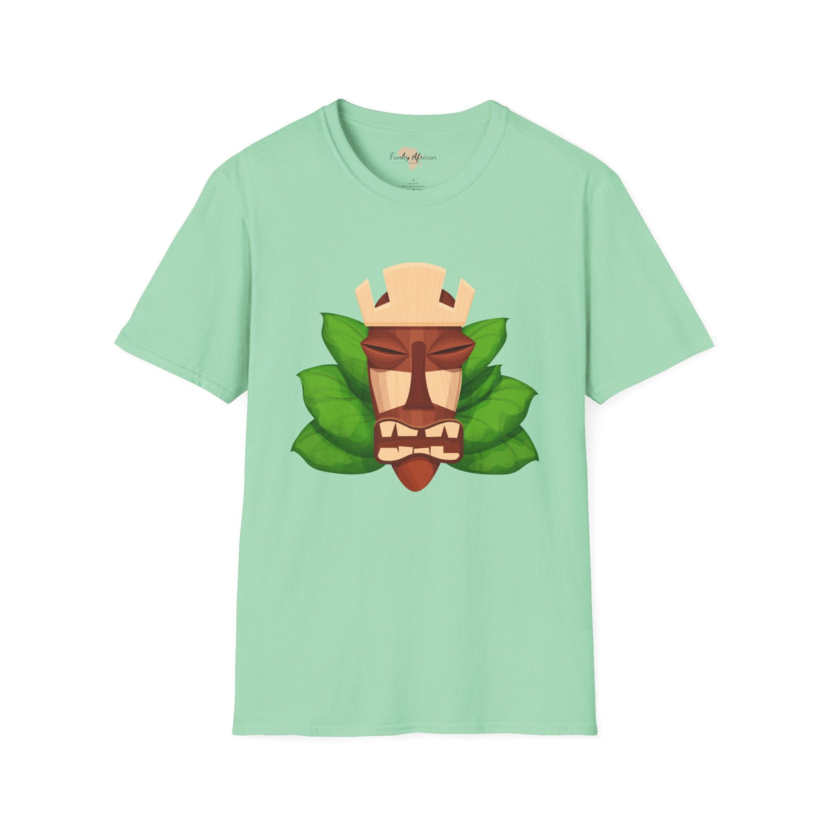 Aborigine unisex softstyle tee Funky African