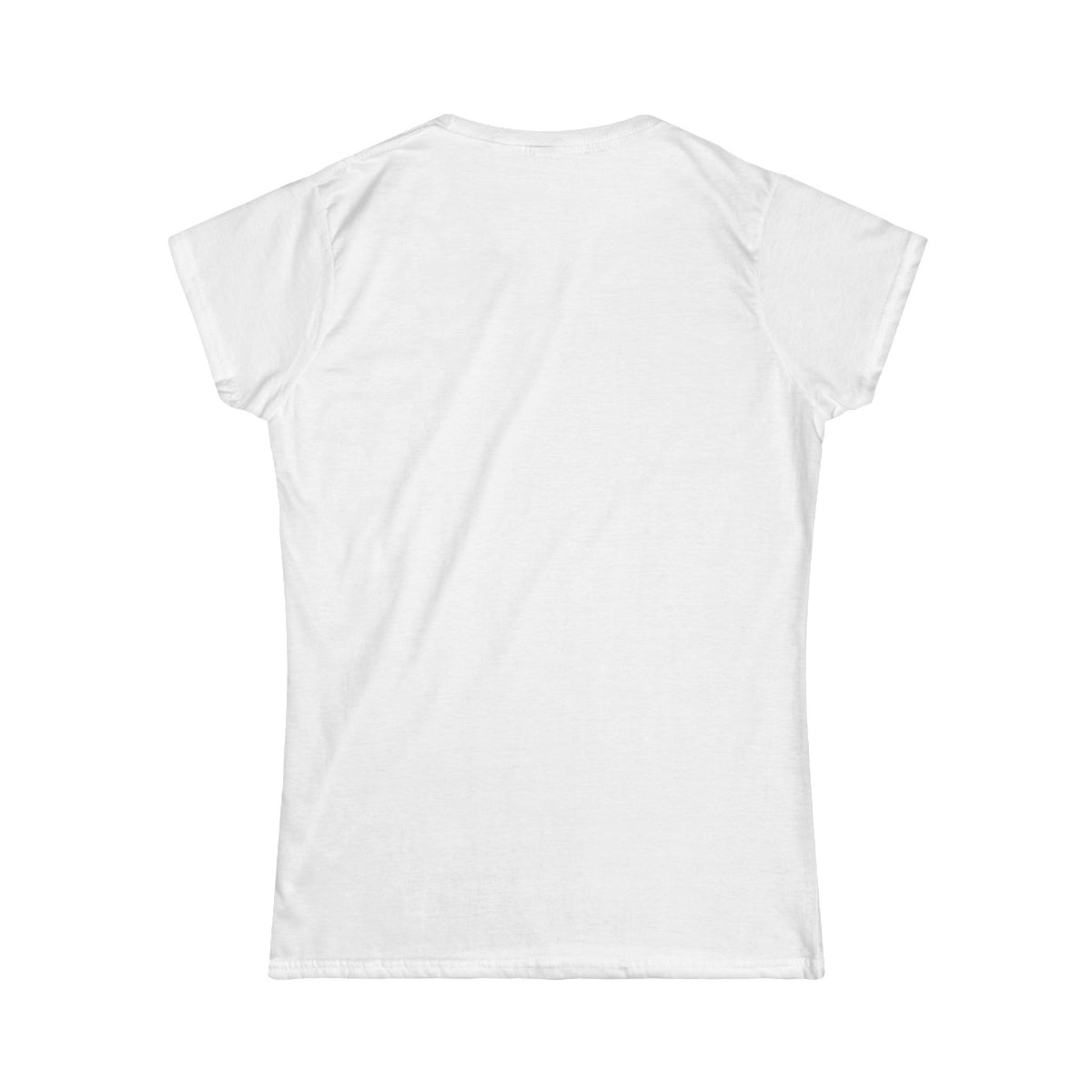Think Happy Thoughts Women's Softstyle Tee Funky African