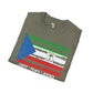 Equatorial Guinea strip unisex softstyle tee
