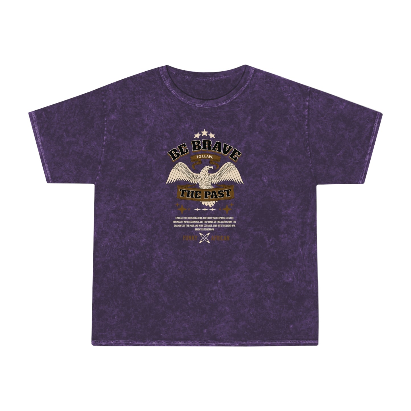 Be brave unisex wash tee