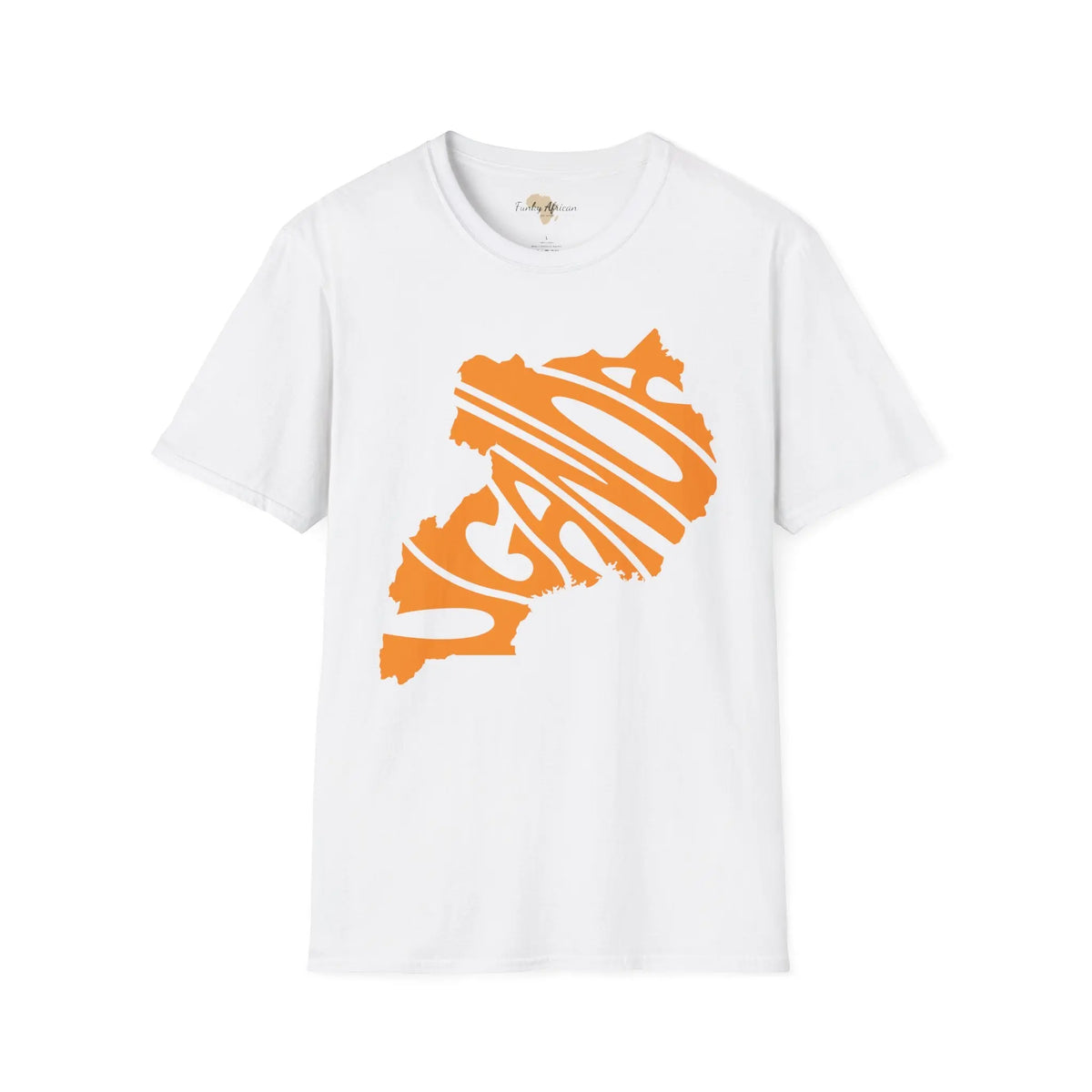 Uganda cut unisex softstyle tee Funky African