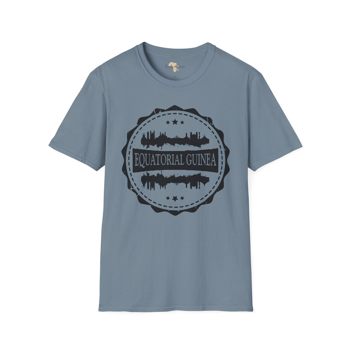 Equatorial Guinea Stamp unisex tee Funky African