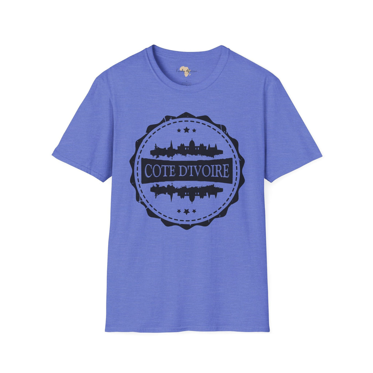 Côte d'Ivoire Stamp unisex tee Funky African
