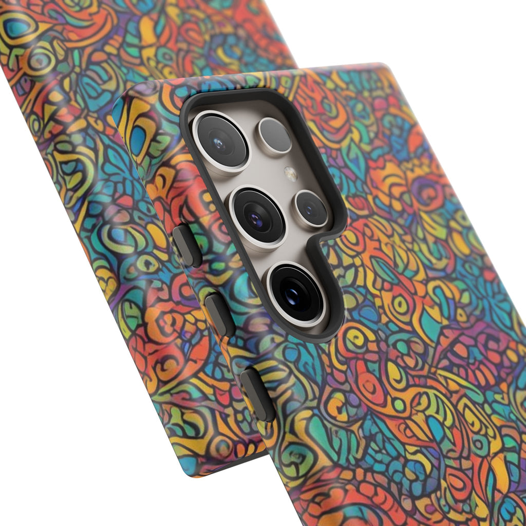 African Print Samsung Galaxy Tough Case Funky African