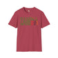 Zambia text unisex softstyle tee