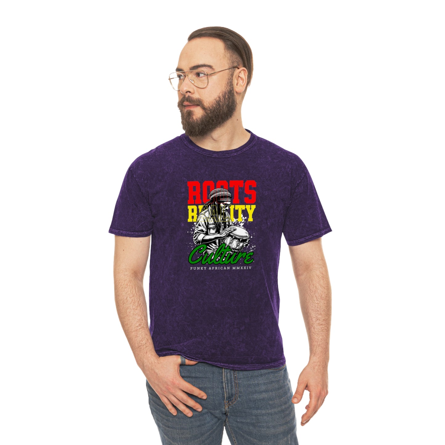 Roots reality unisex wash tee
