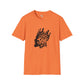 African King graffiti unisex softstyle tee