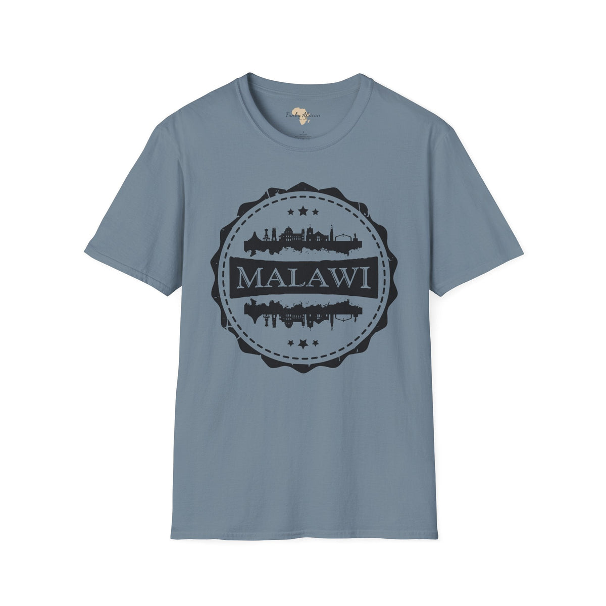 Malawi Stamp unisex tee Funky African
