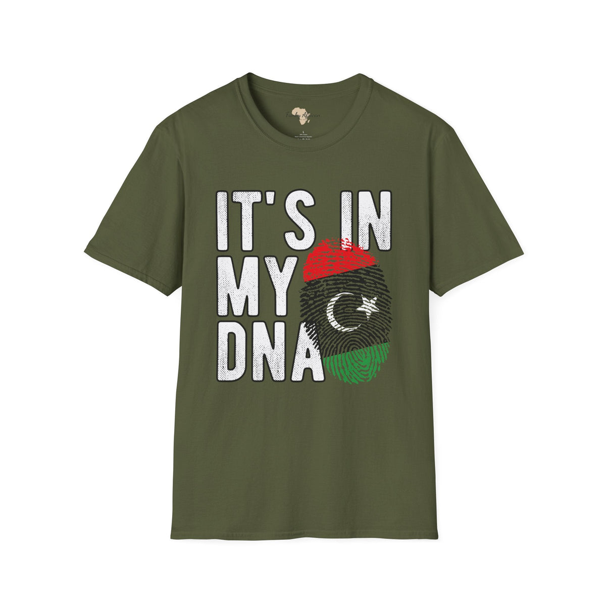 it's in my DNA unisex tee - Libya Funky African