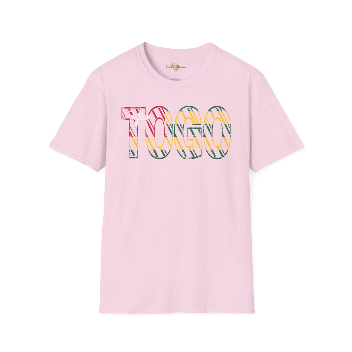 Togo text unisex softstyle tee Funky African