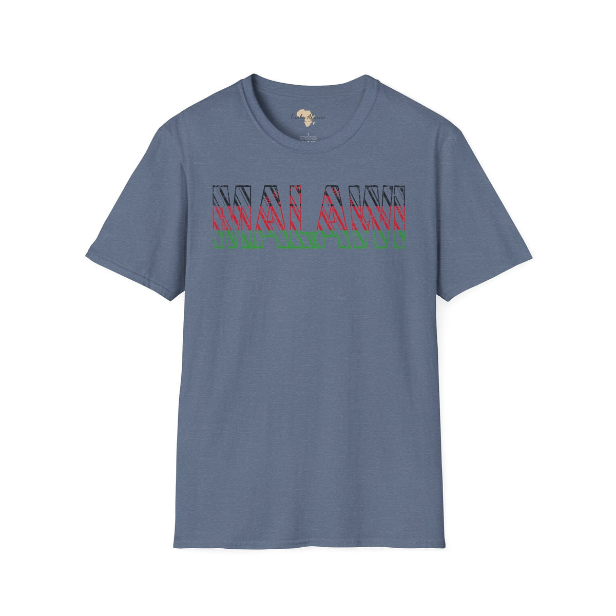 Malawi text unisex softstyle tee Funky African