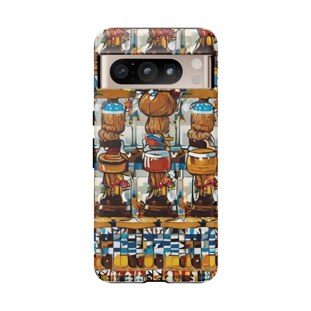 African Print Google Pixel Tough Cases Funky African