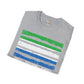 Sierra Leone strip unisex softstyle tee