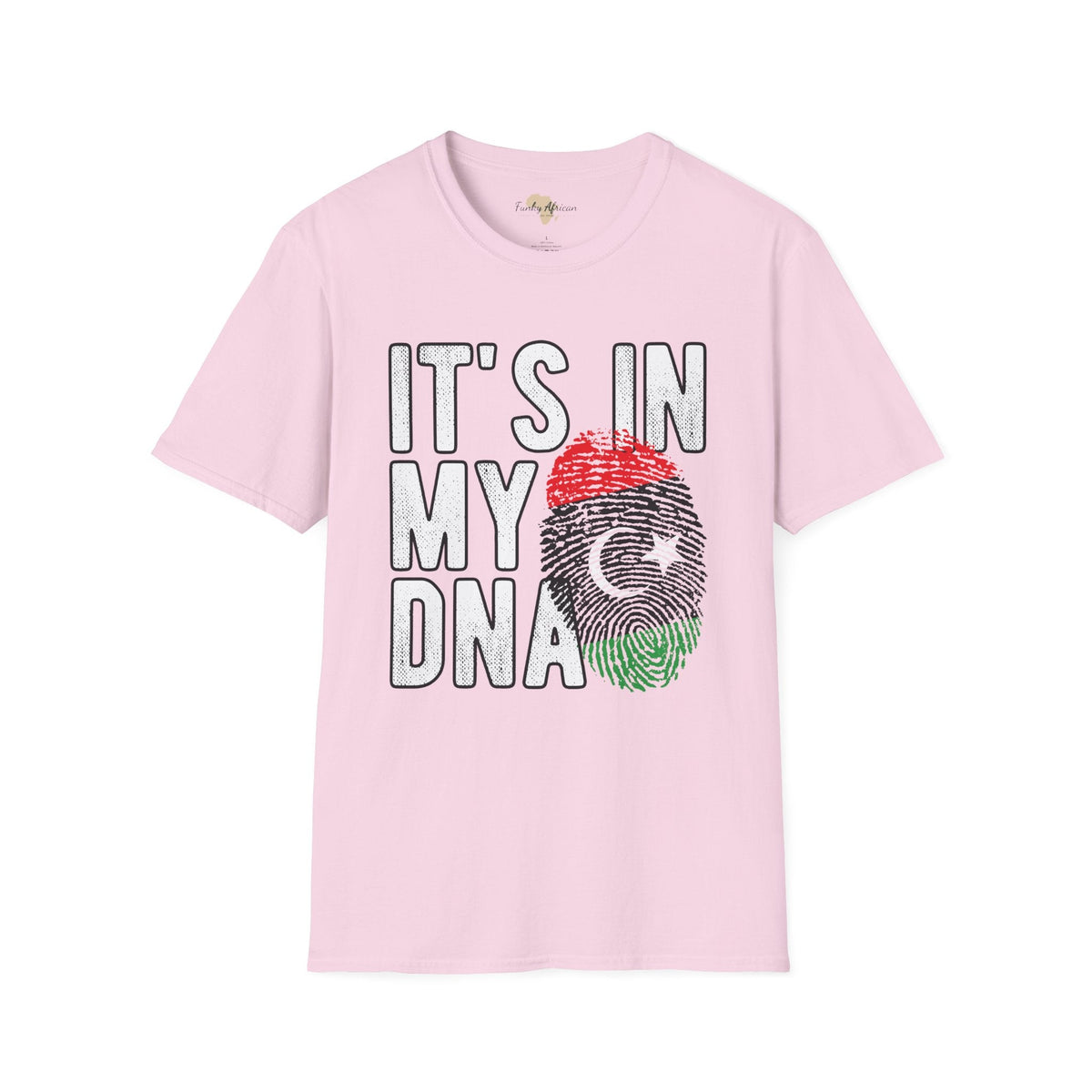 it's in my DNA unisex tee - Libya Funky African