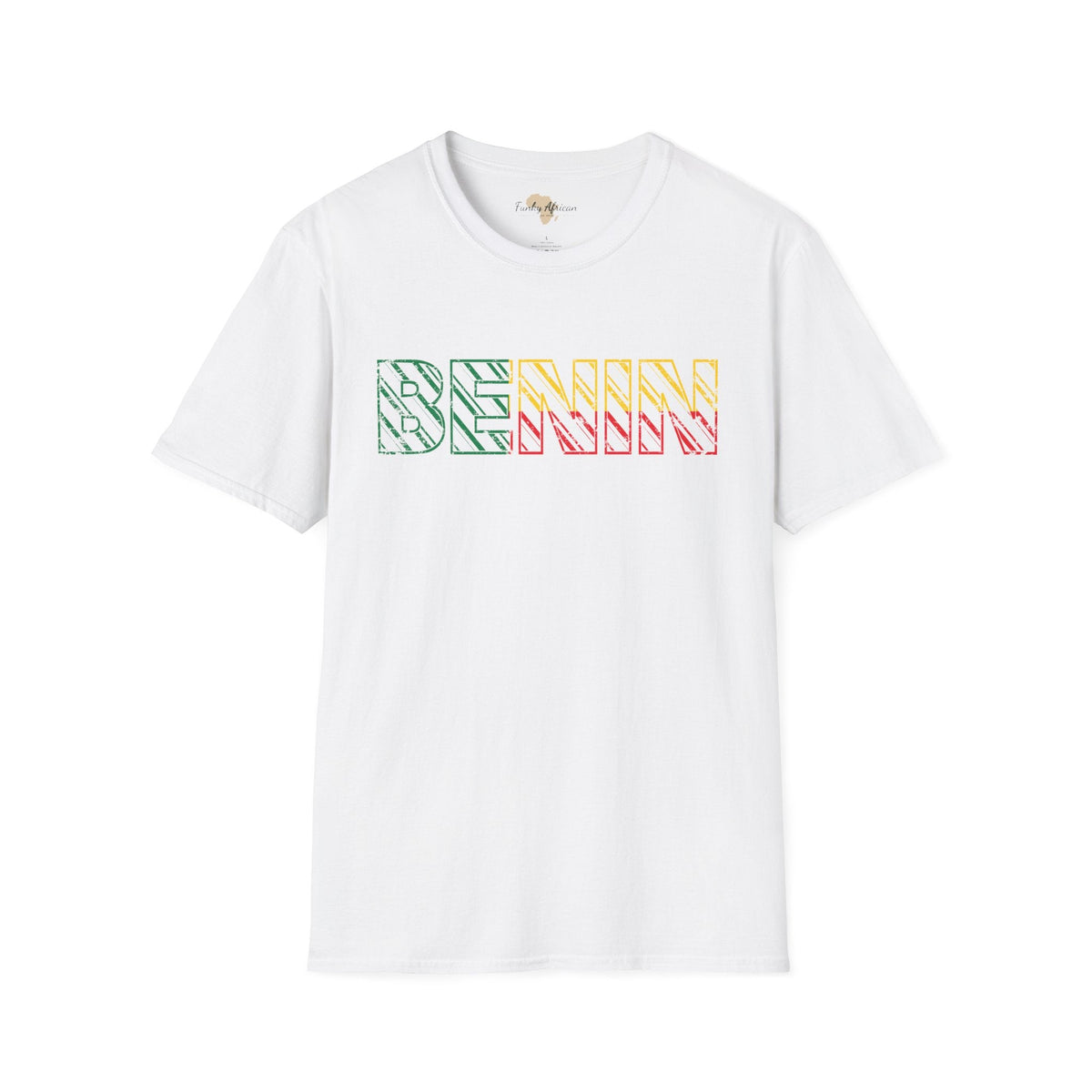 Benin text unisex softstyle tee Funky African