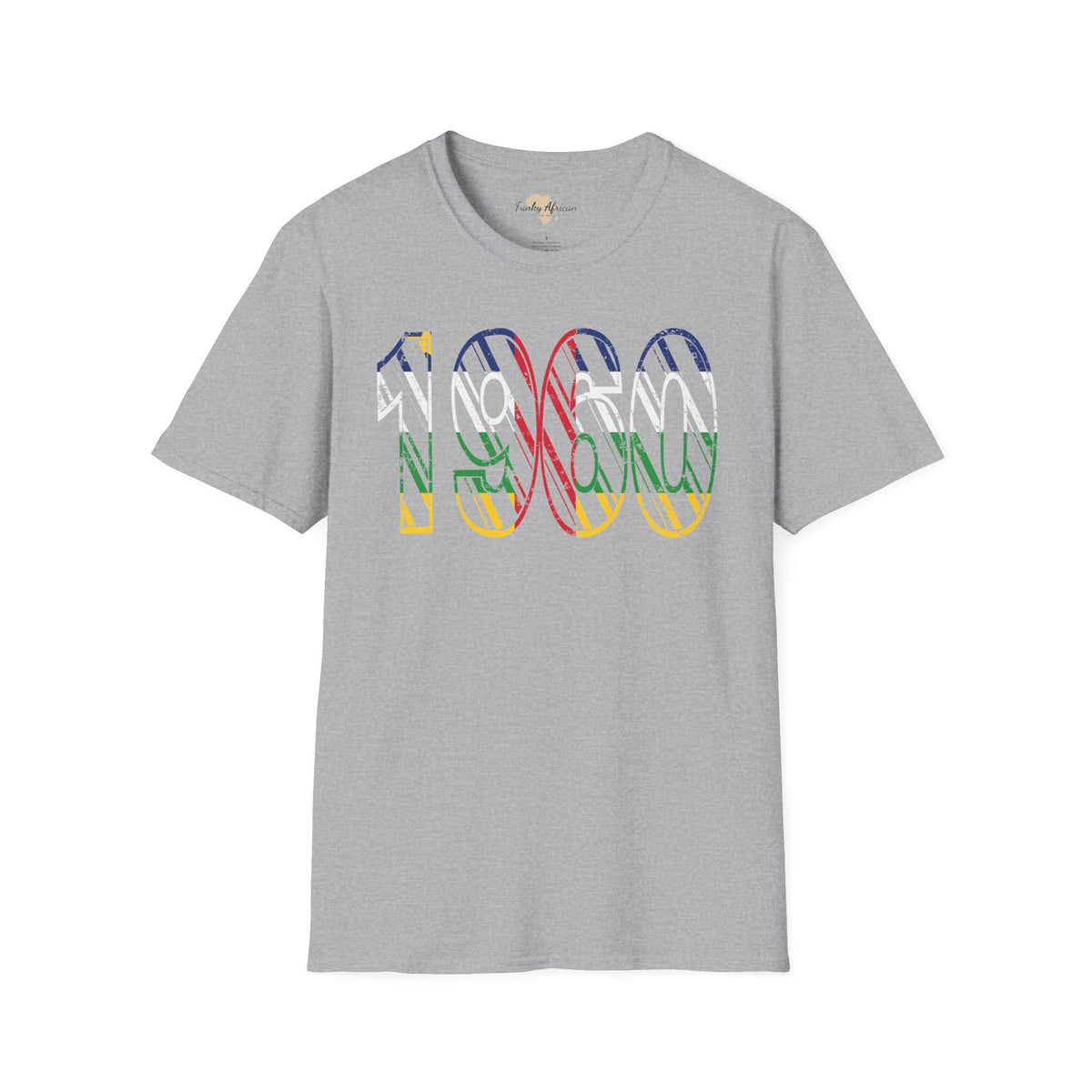 Central African Republic year unisex softstyle tee Funky African
