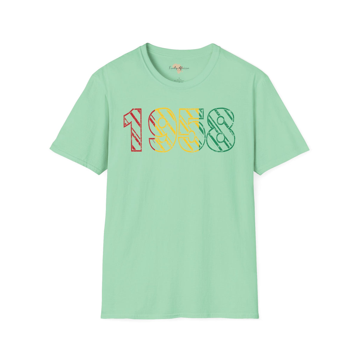 Guinean year unisex softstyle tee Funky African