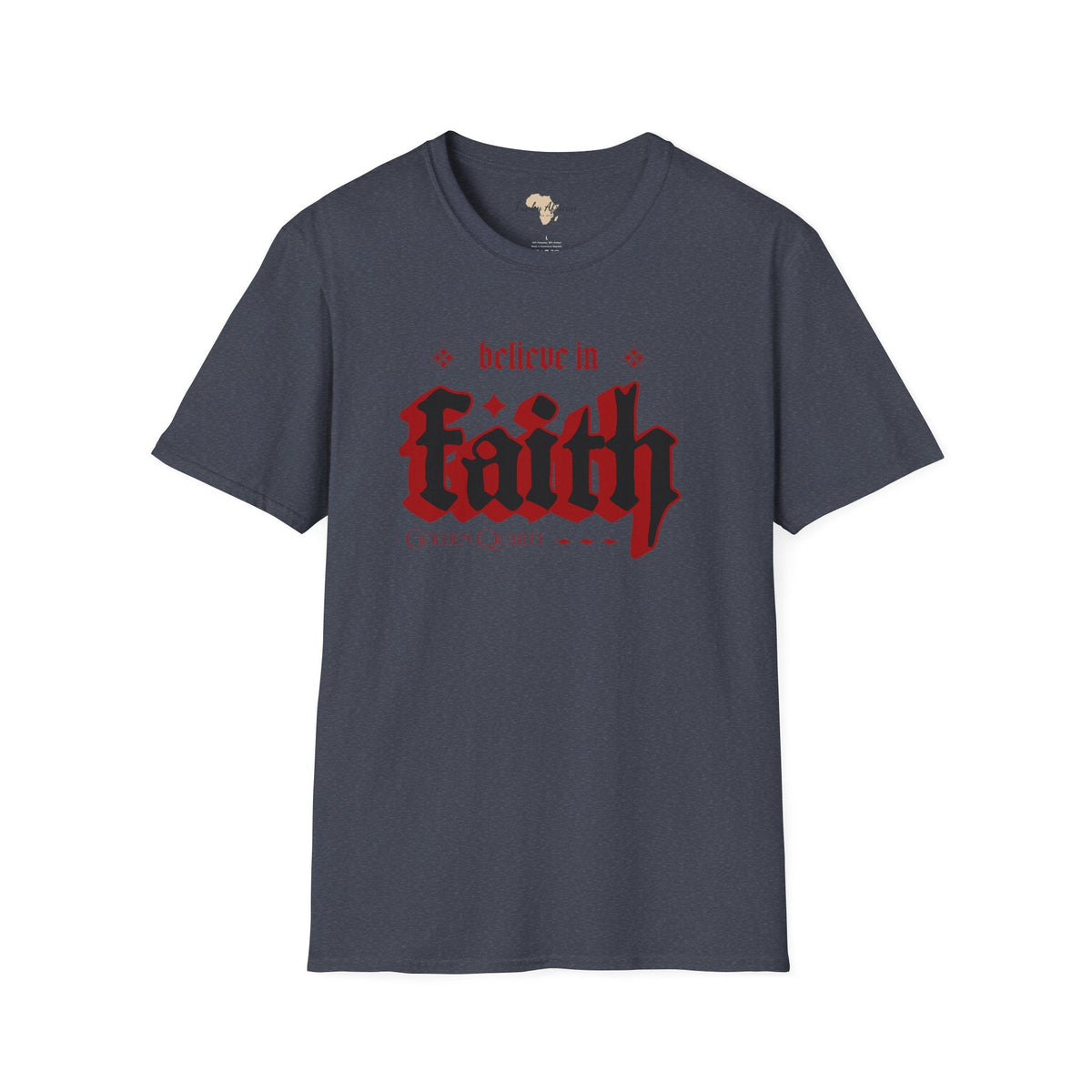 Believe unisex tee Funky African